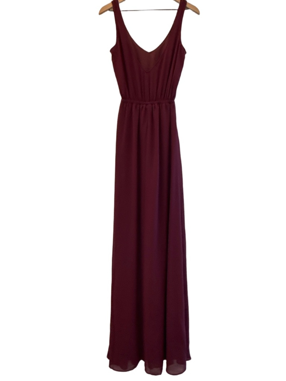 Show Me Your Mumu Kendall Maxi Dress XXS Merlot Whimsical Boho - Picture 4 of 10